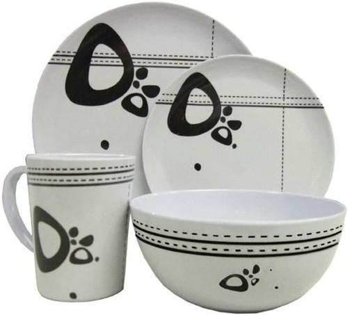 16pc melamine dinner set - dinner,