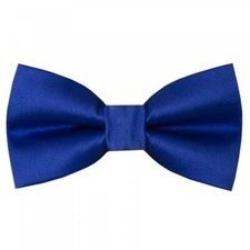 Pre Tied Royal Blue Boys Bow Tie Age 18 Months-3 Years Kids Baby Wedding Bow Tie