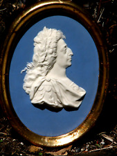 WEDGWOOD XRARE  WILLIAM III PRINCE OF ORANGE MEDALLION EARLY 19 CENT. RESTORED