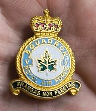 RAF V 5th  Squadron  Royal Air Force Enamel Badge