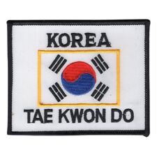 Martial Arts Embroidered Badge