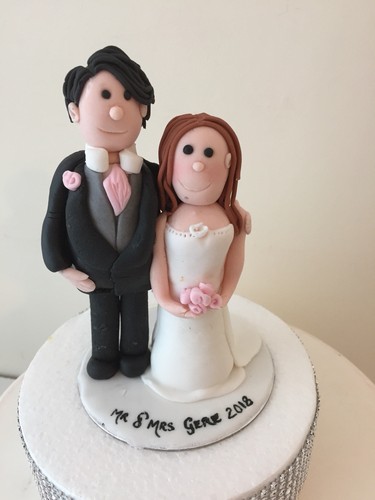 Edible bride and groom - edible,