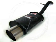 Sportex Ford Fiesta mk6 1.25i, 1.4i performance exhaust back box 11/2001-2008 J4