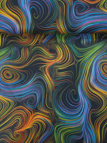 Retro illusion swirl 100 - illusion, 100%