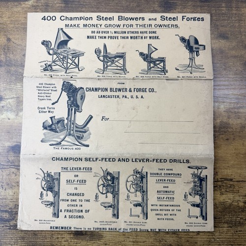 1911 champion blower - champion, &