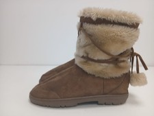 Ella Women's Brown Suede Pull