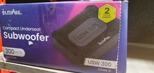 In Phase USW300 Compact Under Seat 300W Active Amplified Powered Subwoofer Sub