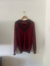 Westbury Vintage Wool Dark Red