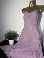 UNITED COLOURS OF BENETTON PURE SILK NEGLIGEE/ CHEMISE M