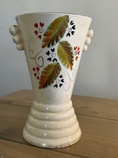 Antique Art Deco Cream Ceramic