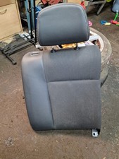 Vauxhall Astra J MK4 O/S Rear Driver Right Side Seat Backrest Half Leather