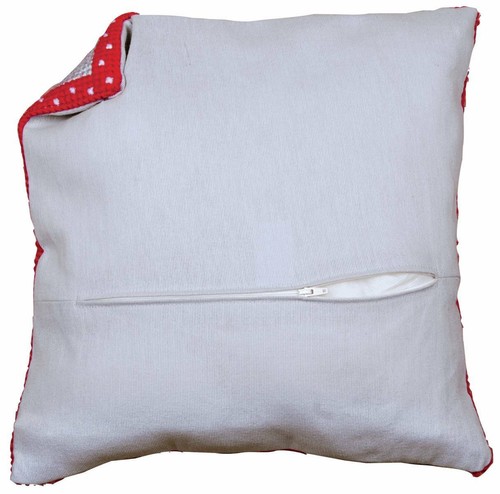 Grey cushion finishing kit - grey,