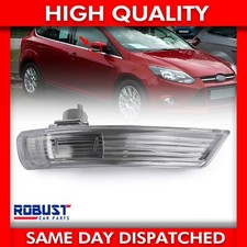 DOOR WING MIRROR INDICATOR LENS CLEAR RIGHT DRIVER SIDE FOR FORD FOCUS 1538489