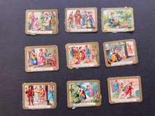 Cinderella fairy tale chromolithographic small scraps