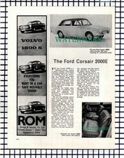 (8302) The Ford Corsair 2000E