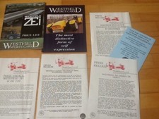 Westfield car brochures,Westfield cars leaflet,Westfield cars price list,A1