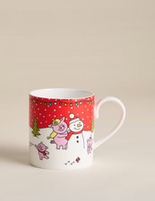 M&S Percy Pig Playing in the