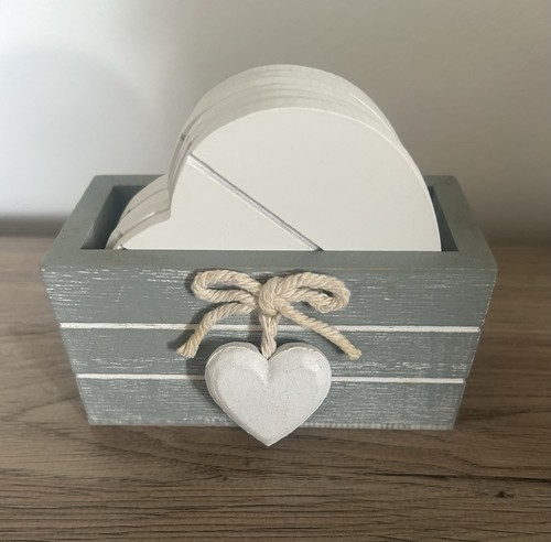 Shabby chic heart wooden - chic,