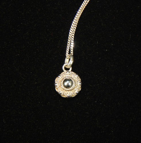 Antique silver zeeuwse knoop - silver,