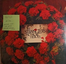 The Stranglers No More Heroes Vinyl Record VG/G+ UAG30200 1977