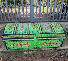 Vintage trunk dome top hand