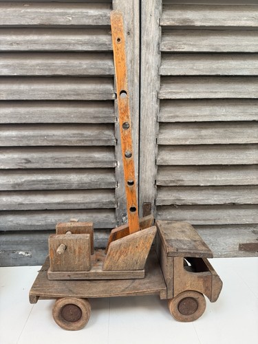 Vintage old french wooden - french,