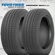 2X New 255 50 20 Toyo Proxes