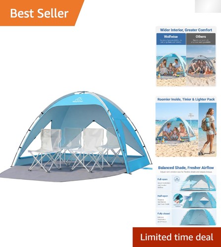 Beach sun tent with extensive - tent,