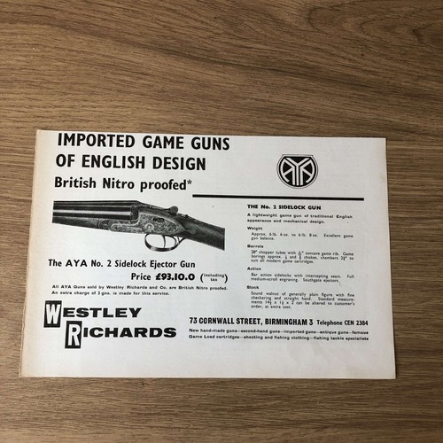 Guns153 magazine advert - magazine, 6x9