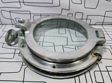 Antique Bronze chrome  Porthole Vintage Retro 