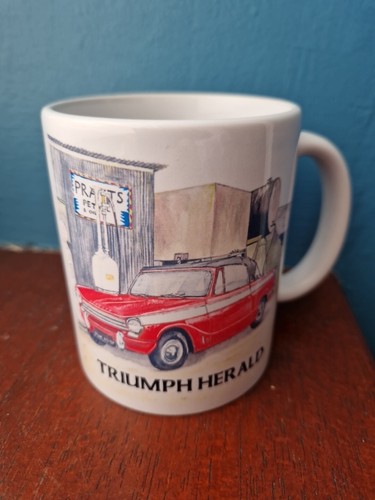 Triumph herald mug - triumph, car