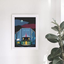 Wall Art of Rio Cinema by