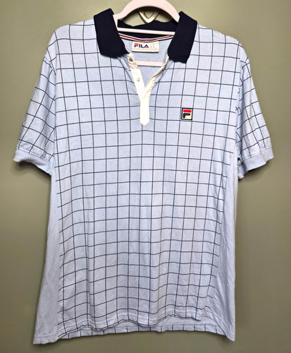 Vintage fila light blue cotton - vintage,