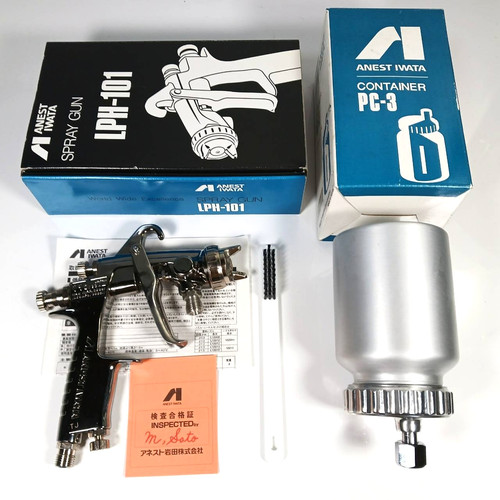 Anest iwata paint spray gun - paint,