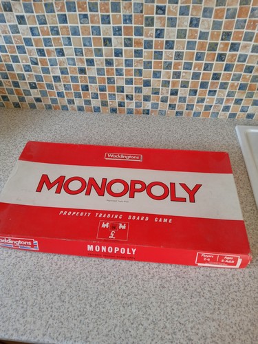 Waddingtons monopoly 1984 near - waddingtons,