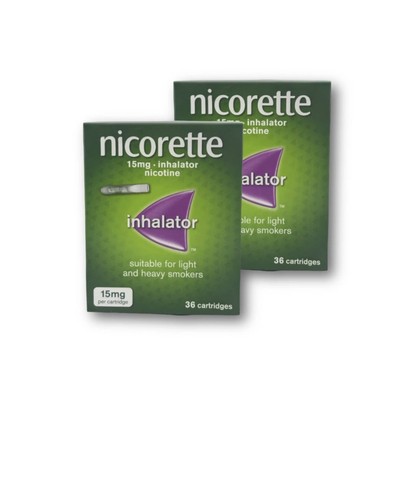 Nicorette inhalator 15mg - x2,