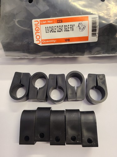 Niglon cable cleats cc9 - cc9, pack