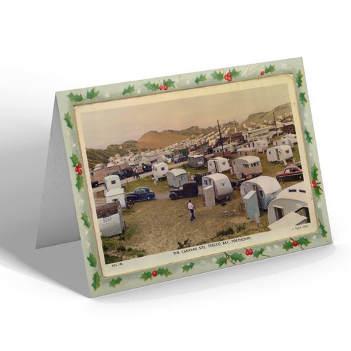 Xmas notelet vintage - notelet,