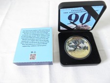 Coin Spitfire Plane RAF 90th