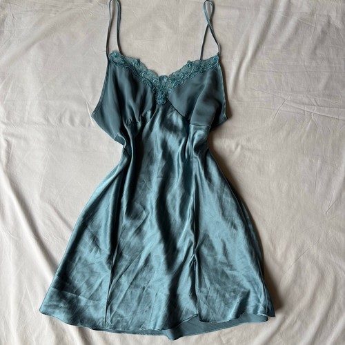 Vintage seafoam slip - vintage,