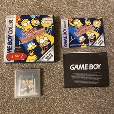 GameBoy Colour The Simpsons