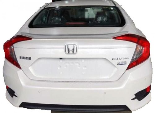 Rear trunk spoiler for honda - trunk,