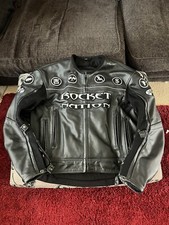 Men's Joe Rocket 'Rocket Nation' Motorcycle Jacket, Black, Size 42