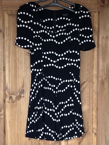 Topshop black white - , polka