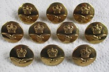 10x RAF:"ROYAL AIR FORCE BRASS