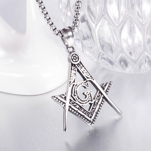 Mens silver freemason - mens, masonic