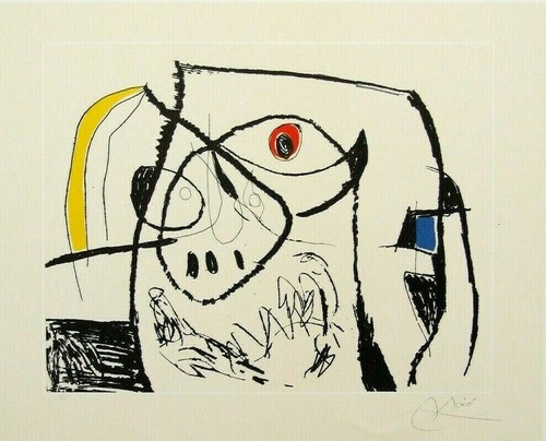 Joan miro mounted catalogue - joan,