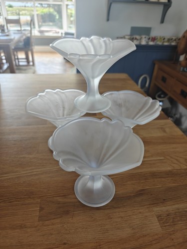 Vintage italian frosted glass - italian,