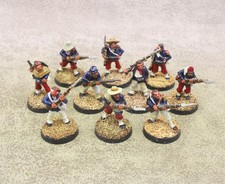 28mm Maximilian metal FRENCH FOREIGN LEGION x10 Painted Wargames Foundry 32809
