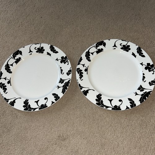 Set black damask marks - set,